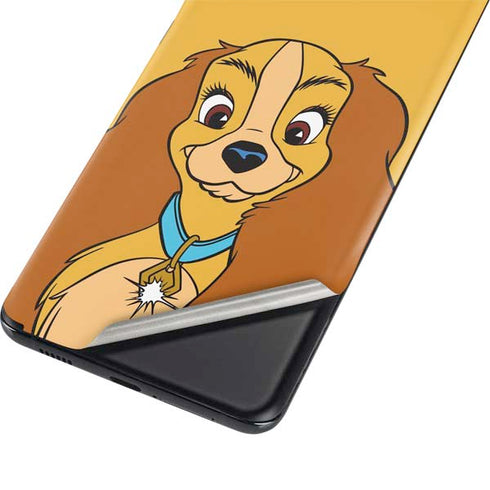 Disney Lady & The Tramp Lady Portrait Galaxy S21 Plus 5G Skin